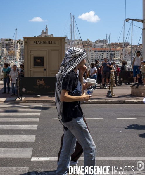 Manifestation contre l’extrême droite à Marseille