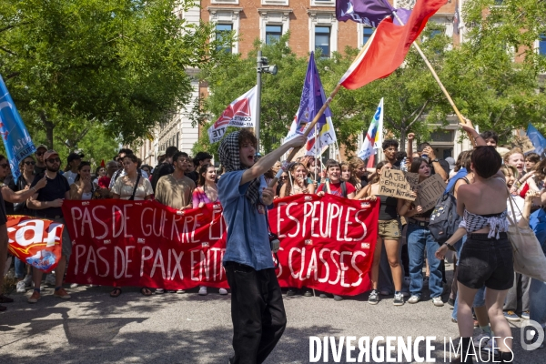 Manifestation contre l’extrême droite à Marseille