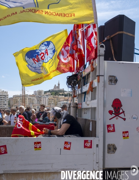 Manifestation contre l’extrême droite à Marseille