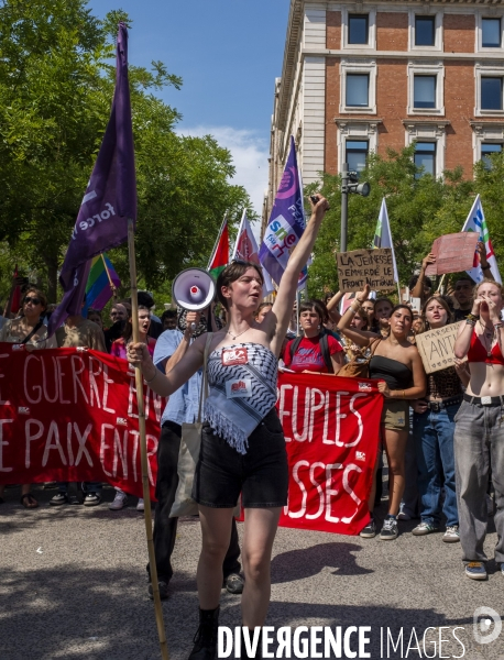 Manifestation contre l’extrême droite à Marseille