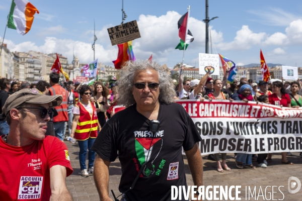 Manifestation contre l’extrême droite à Marseille