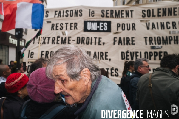 Manifestation contre l extrême droite