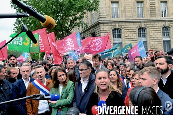 Elections Legislative 2024/ Manifestation contre l extreme droite
