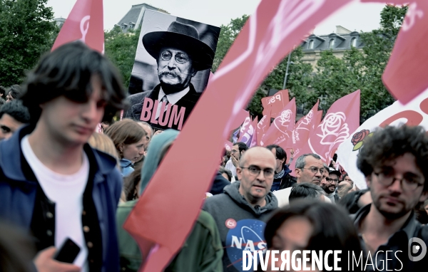 Elections Legislative 2024 / Manifestation contre l extreme droite
