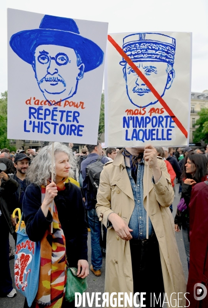 Elections Legislative 2024 / Manifestation contre l extreme droite