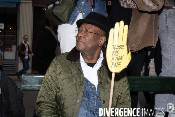 Manifestation contre l extreme droite Paris