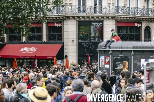 Manifestation contre l’extreme droite