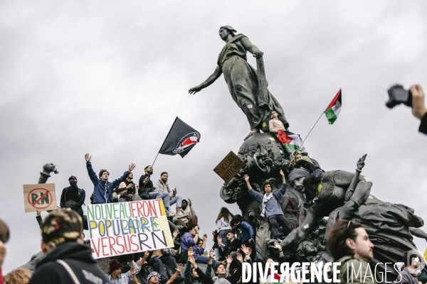 Manifestation contre l’extrême droite