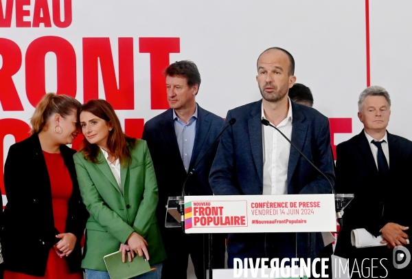 Elections Législatives / Conférence de presse du Nouveau Front Populaire