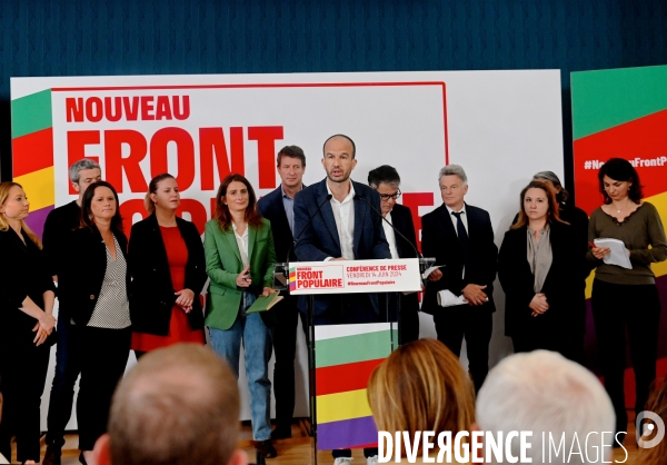 Elections Législatives / Conférence de presse du Nouveau Front Populaire