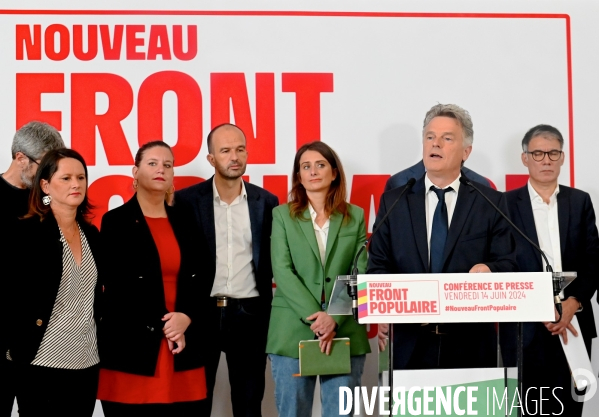 Elections Législatives / Conférence de presse du Nouveau Front Populaire
