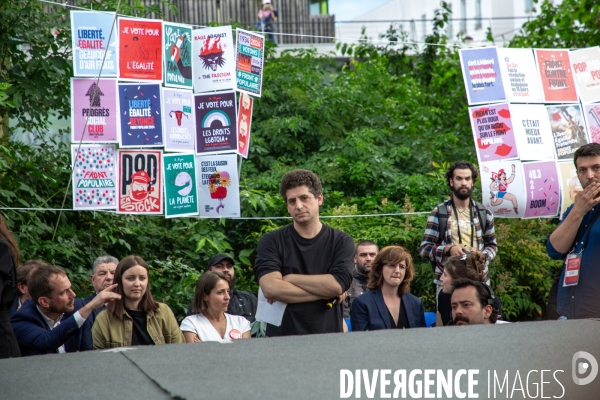 Premier Meeting du Nouveau Front Populaire
