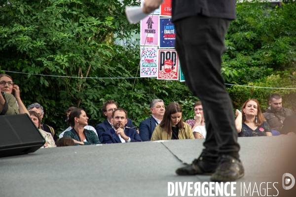 Premier Meeting du Nouveau Front Populaire