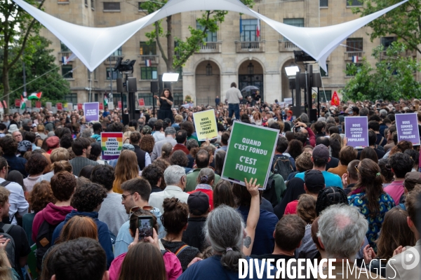 Premier Meeting du Nouveau Front Populaire