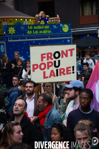 Premier Meeting du Nouveau Front Populaire