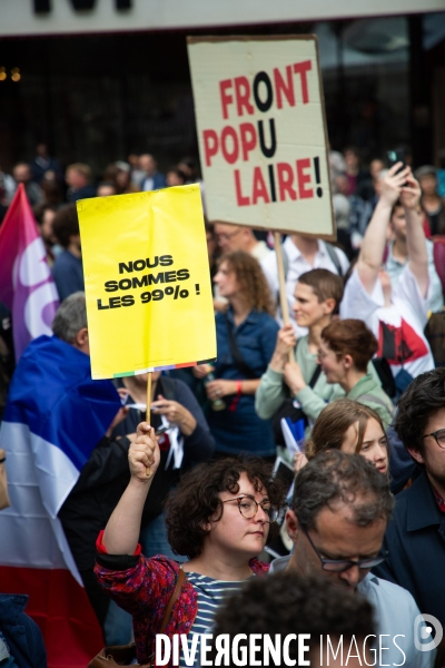 Premier Meeting du Nouveau Front Populaire