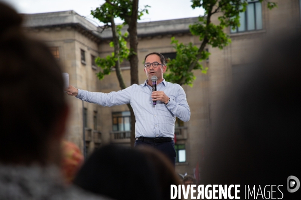 Premier Meeting du Nouveau Front Populaire