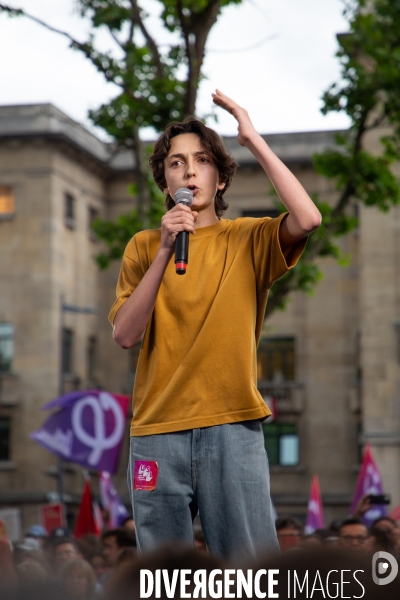 Premier Meeting du Nouveau Front Populaire