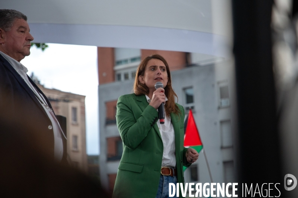 Premier Meeting du Nouveau Front Populaire