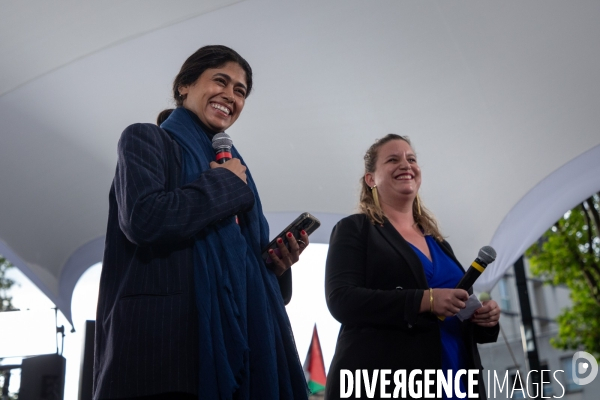 Premier Meeting du Nouveau Front Populaire