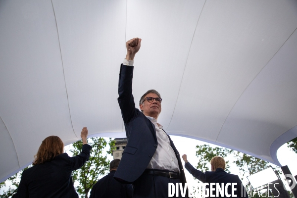 Premier Meeting du Nouveau Front Populaire