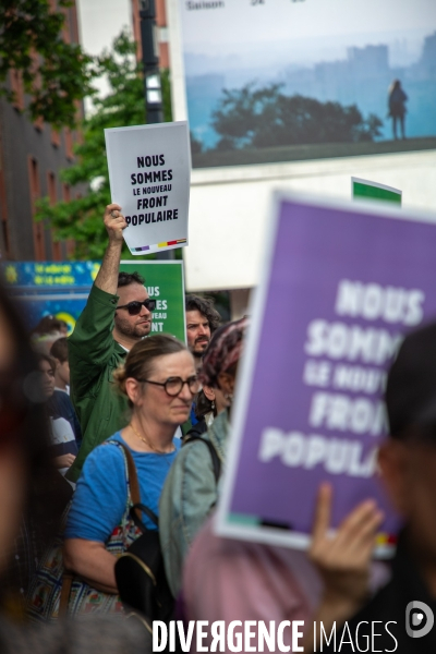 Premier Meeting du Nouveau Front Populaire
