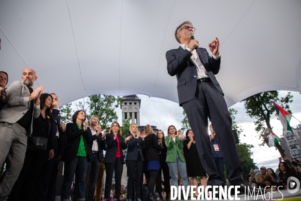 Premier Meeting du Nouveau Front Populaire