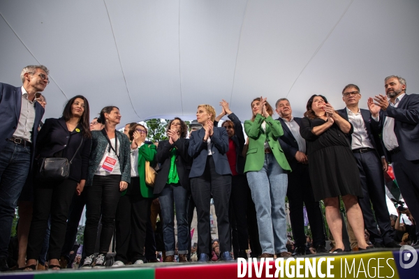 Premier Meeting du Nouveau Front Populaire
