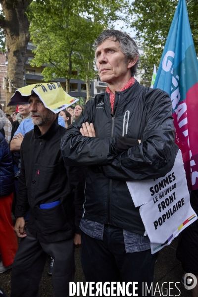 Meeting du Front Populaire à Montreuil