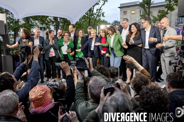 Meeting du Front Populaire à Montreuil