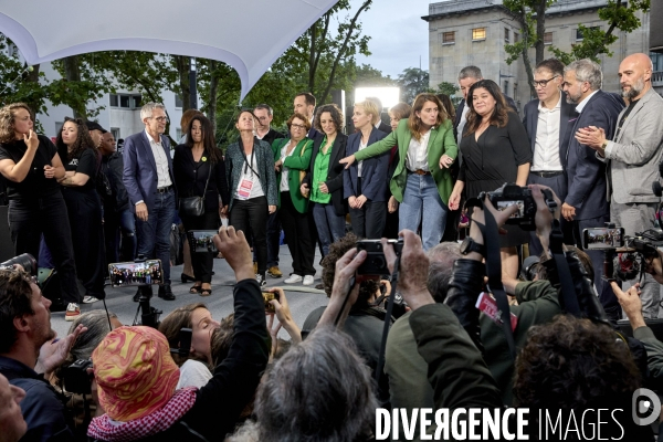 Meeting du Front Populaire à Montreuil