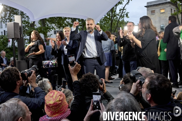 Meeting du Front Populaire à Montreuil