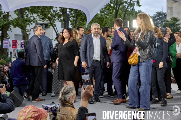 Meeting du Front Populaire à Montreuil