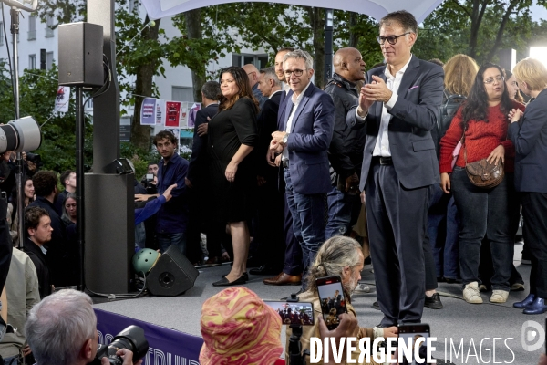 Meeting du Front Populaire à Montreuil