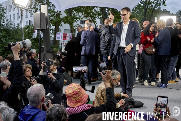 Meeting du Front Populaire à Montreuil