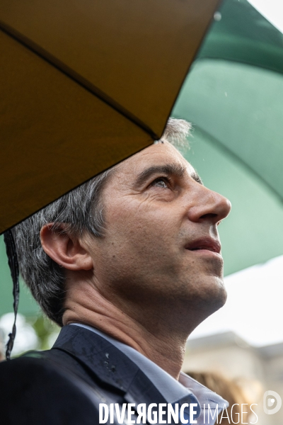 Meeting du Nouveau Front Populaire à Montreuil
