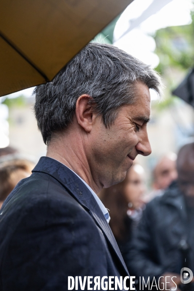 Meeting du Nouveau Front Populaire à Montreuil