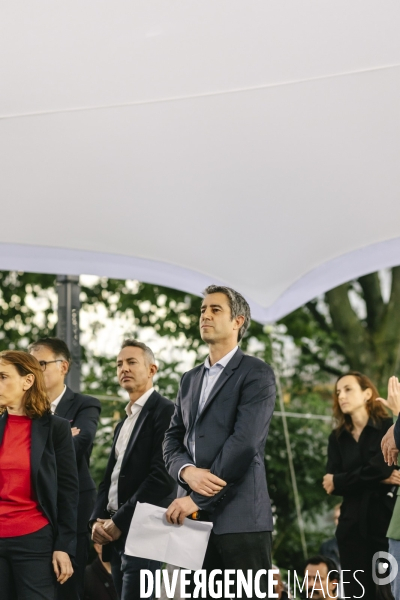 Meeting du nouveau Front Populaire a Montreuil