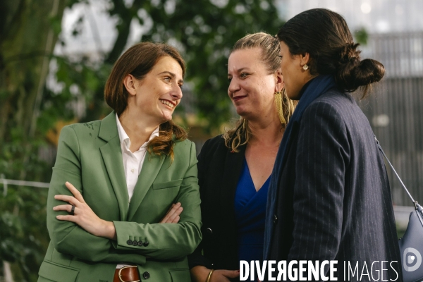 Meeting du nouveau Front Populaire a Montreuil