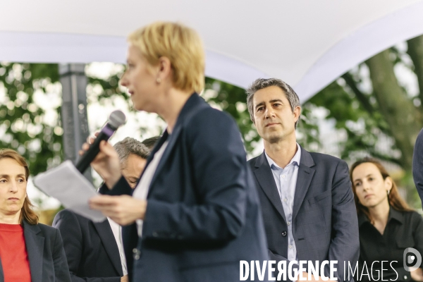 Meeting du nouveau Front Populaire a Montreuil