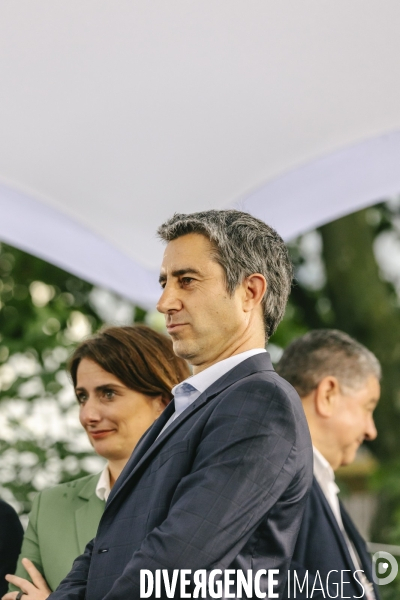 Meeting du nouveau Front Populaire a Montreuil