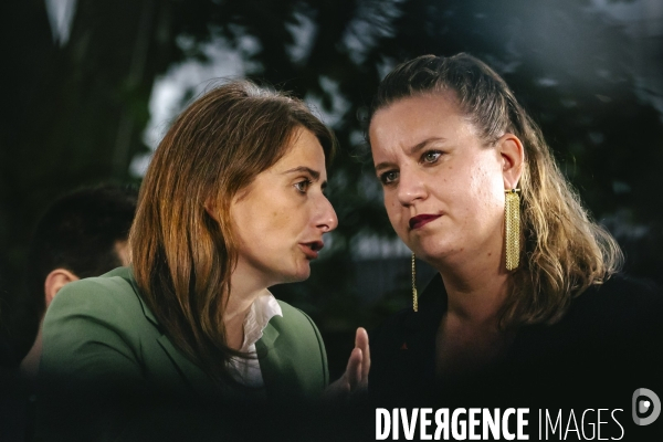 Meeting du nouveau Front Populaire a Montreuil