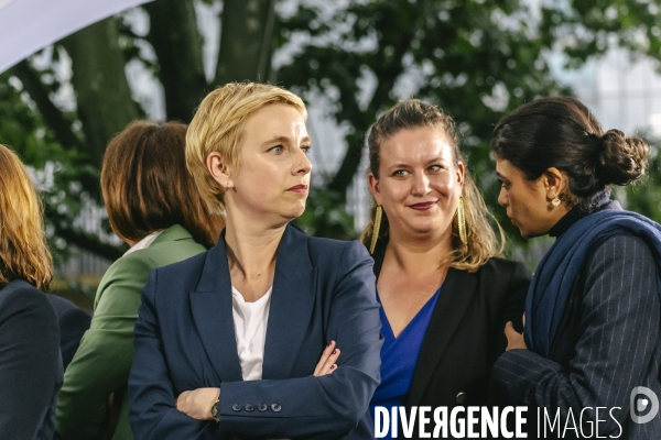 Meeting du nouveau Front Populaire a Montreuil