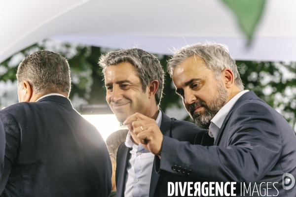 Meeting du nouveau Front Populaire a Montreuil