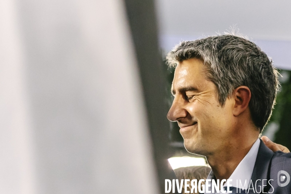 Meeting du nouveau Front Populaire a Montreuil