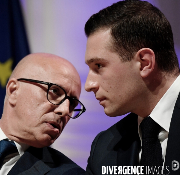 Elections Legislatives / Eric Ciotti avec Jordan Bardella