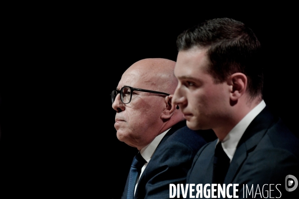 Elections Legislatives / Eric Ciotti avec Jordan Bardella