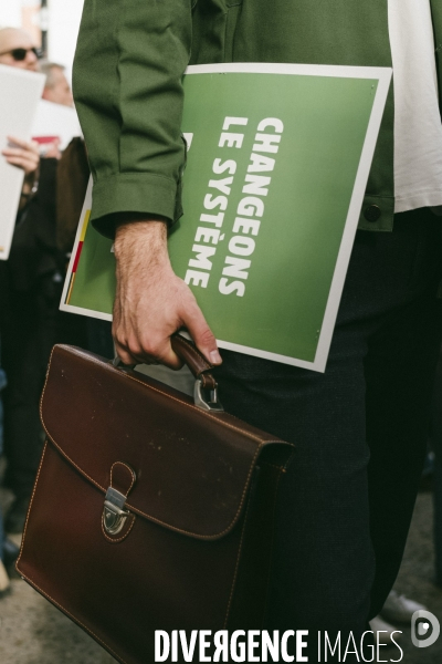 Meeting de campagne du Nouveau Front populaire