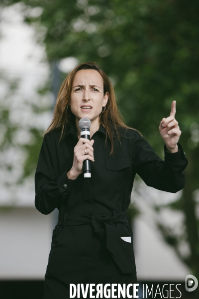 Meeting de campagne du Nouveau Front populaire