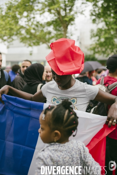 Meeting de campagne du Nouveau Front populaire